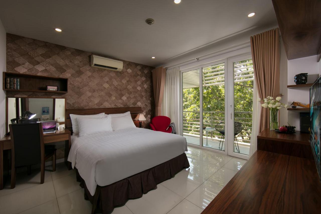 Poonsa Serviced Apartment โฮจิมินห์ซิตี้ ภายนอก รูปภาพ