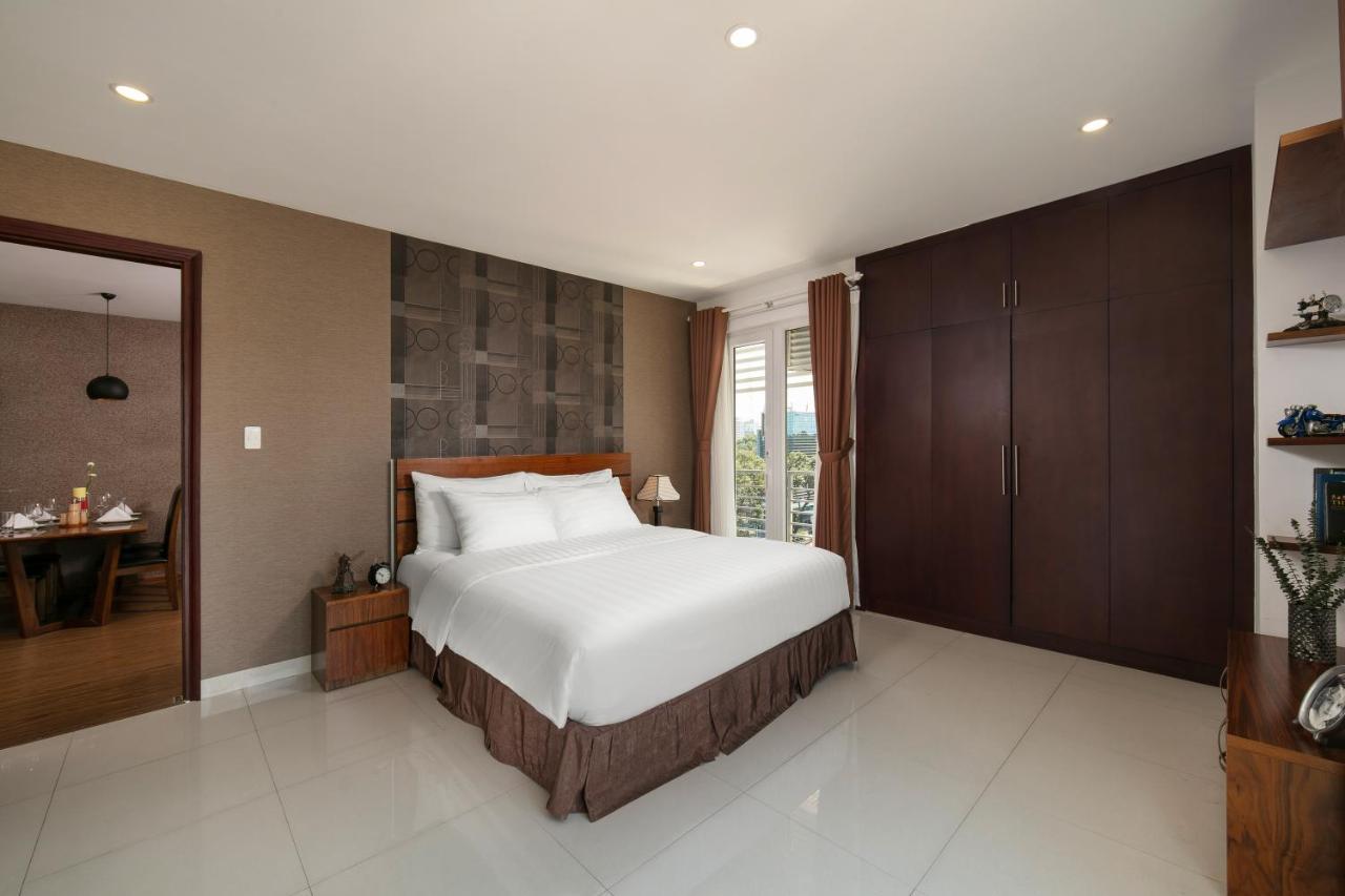 Poonsa Serviced Apartment โฮจิมินห์ซิตี้ ภายนอก รูปภาพ