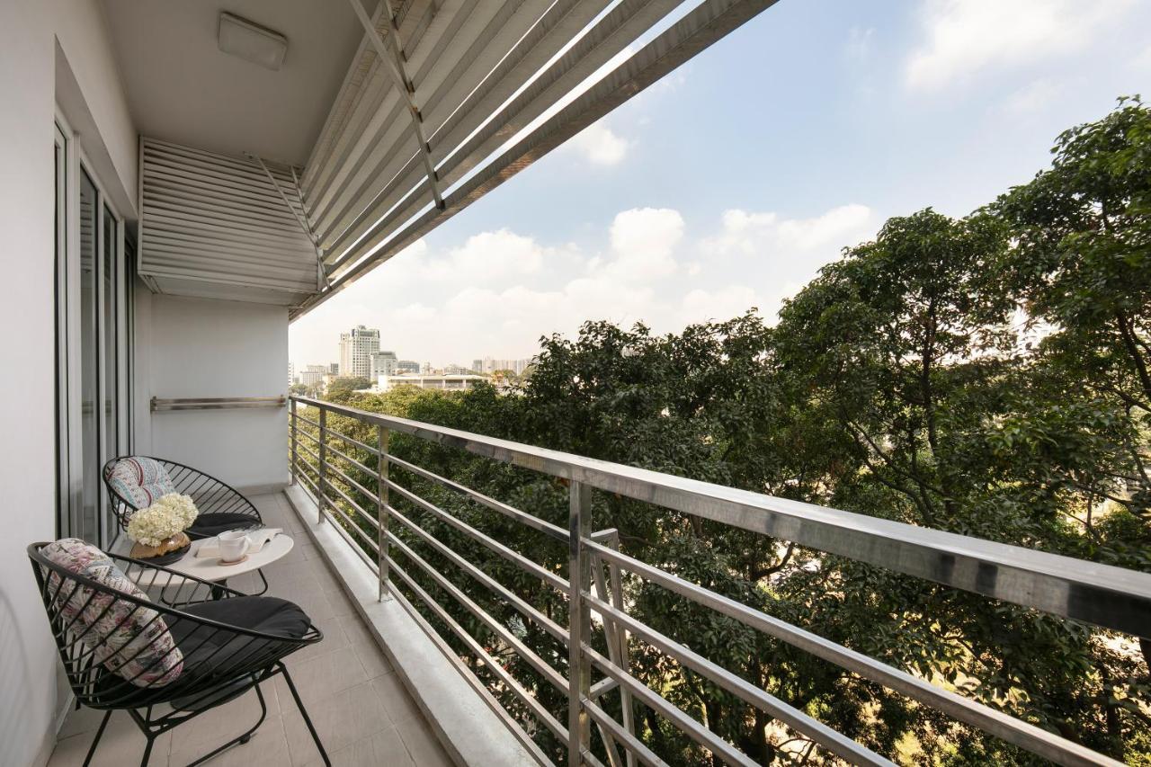 Poonsa Serviced Apartment โฮจิมินห์ซิตี้ ภายนอก รูปภาพ